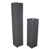 Black 3.28ft 1M Lycra Cover Scrim Sleeve fits 12In. Quad Box Truss Segment