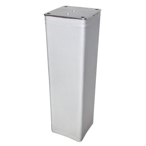 White 3.28Ft 1M Lycra Cover Scrim Sleeve fits 12In. Quad Box Truss Segment
