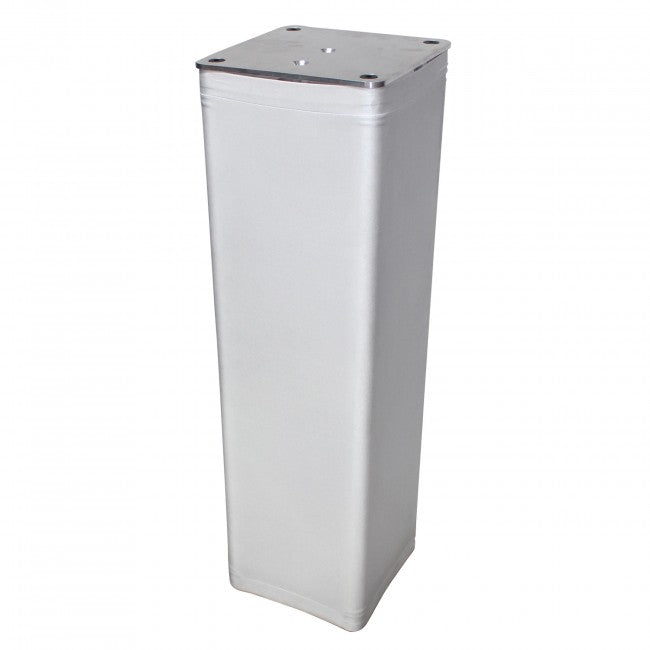 Set of 2 6.56ft Totem Package Includes a 12in Top Plate, 24in Base Plate and Four 2m F31 Tubes W-White Scrim Cover