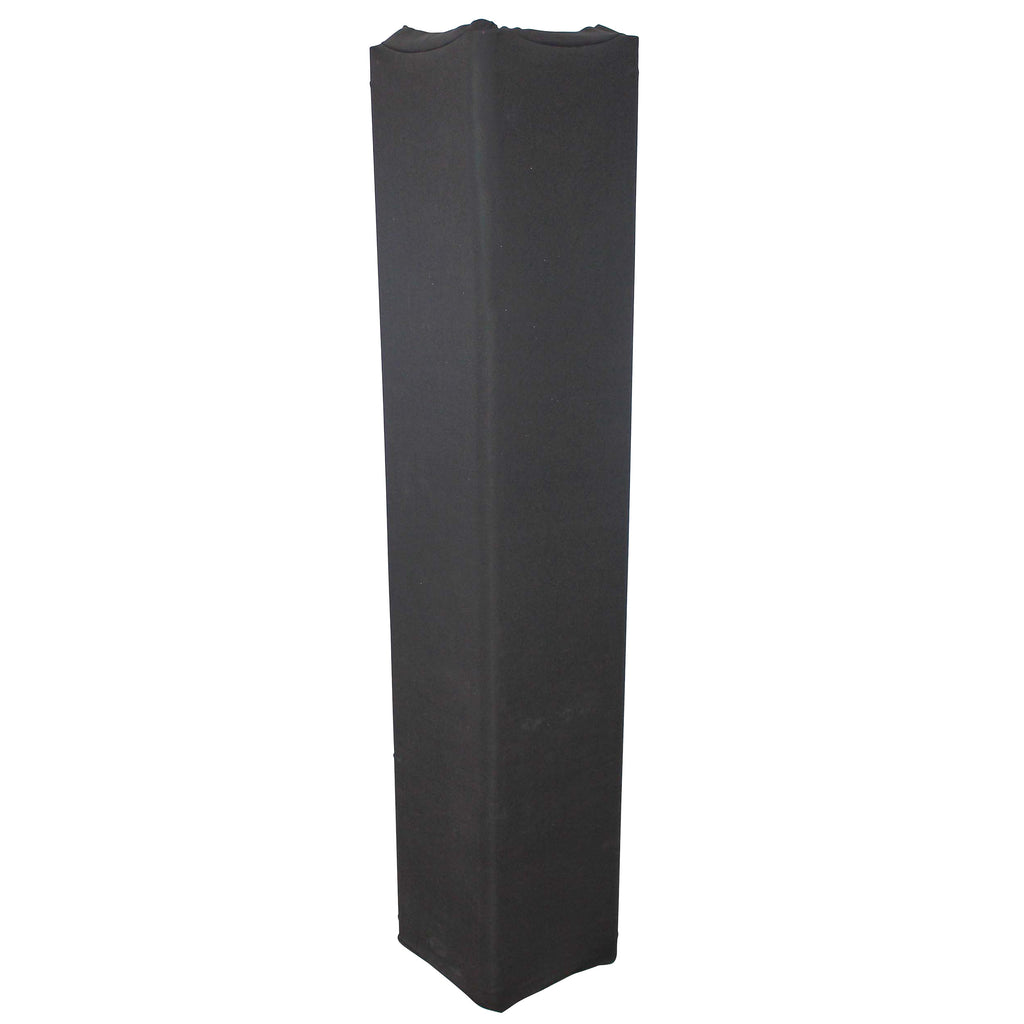 Black 4.92Ft 1.50M Lycra Cover Scrim Sleeve fits 12In F34 Truss Segment