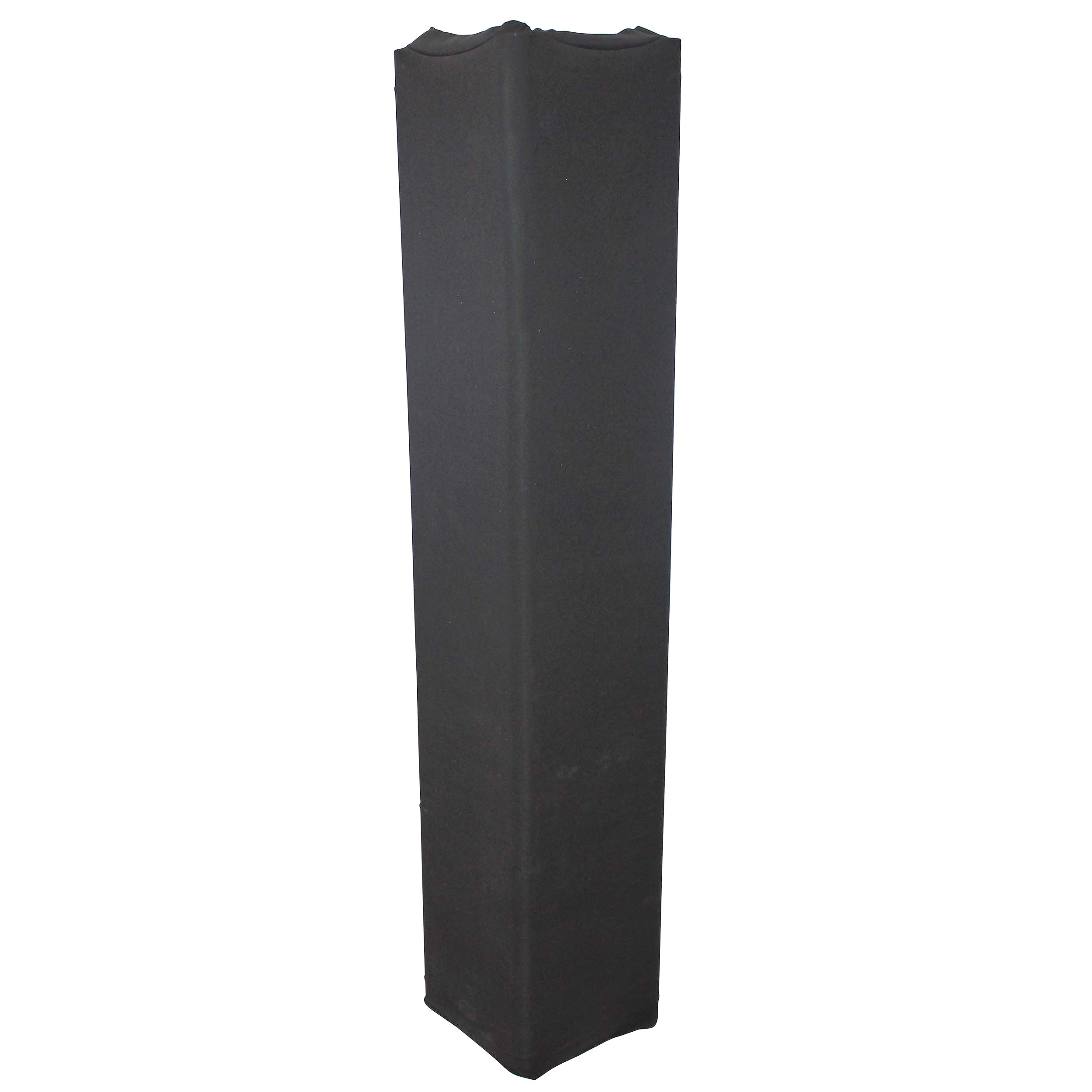 Black 4.92Ft 1.50M Lycra Cover Scrim Sleeve fits 12In F34 Truss Segment