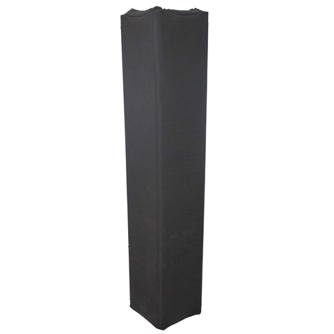 Black 4.92Ft 1.50M Lycra Cover Scrim Sleeve fits 12In F34 Truss Segment