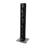 Pair 8.20 FT 2.50M Box Truss 3 Side Black Scrim Cover incl. Bag
