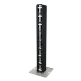 Set of 2 9.84 FT 3.00M Box Truss 3 Side Black Scrim Cover incl. Bag