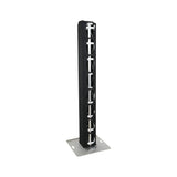 Pair 6.56 FT 2.00M Box Truss 3 Side Black Scrim Cover incl. Bag
