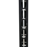 Pair 8.20 FT 2.50M Box Truss 3 Side Black Scrim Cover incl. Bag