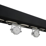 Pair 6.56 FT 2.00M Box Truss 3 Side Black Scrim Cover incl. Bag