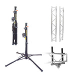 12' Ft Package of Two Fantek T-101D Top Loading Towers Includes 2x 6' F32 i-beam and Truss Lifting Brackets
