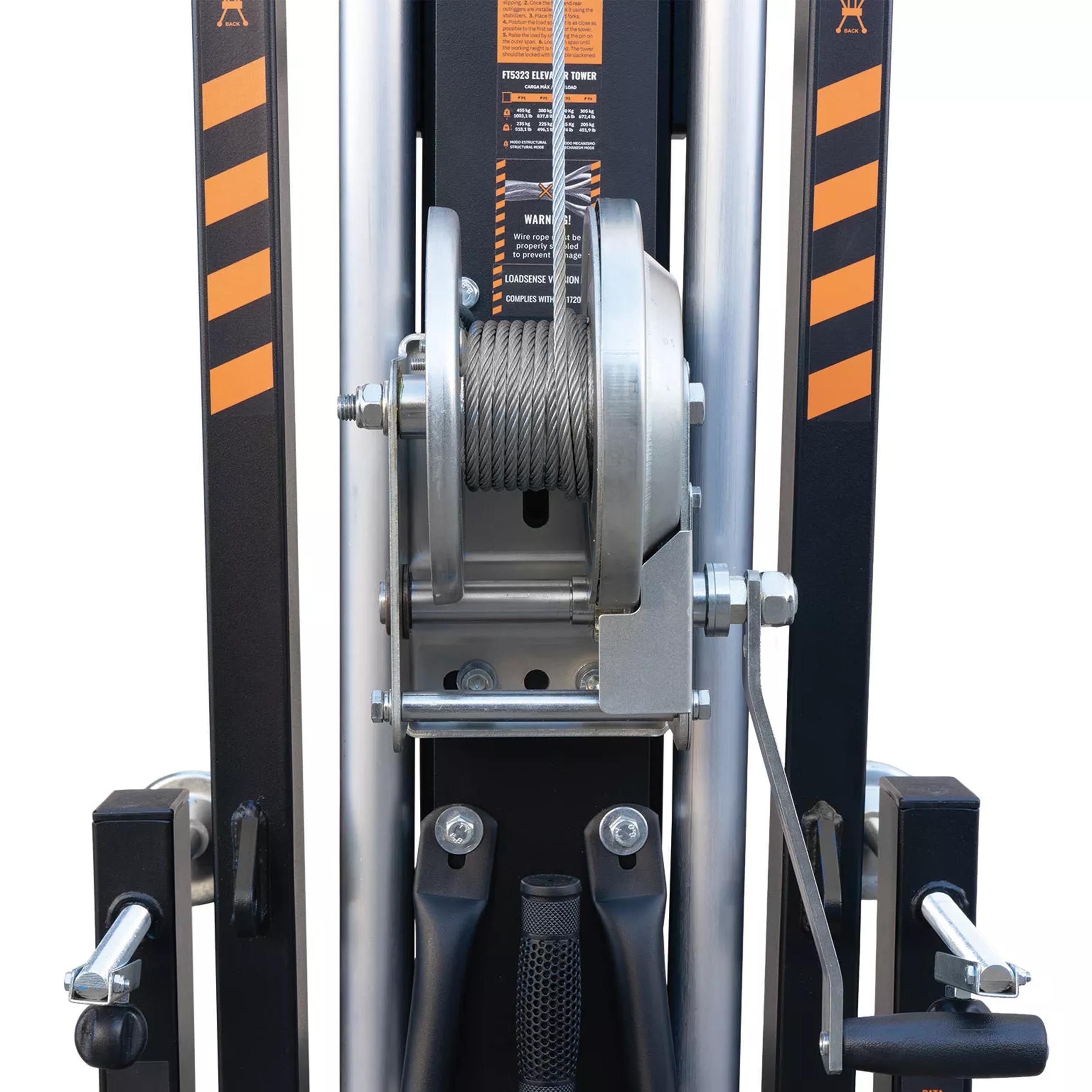 LoadSense system FANTEK Spain Front Loading Lifting Line Array Systems Tower Min Height: 5.62 Feet - Max Height: 16.33 Feet