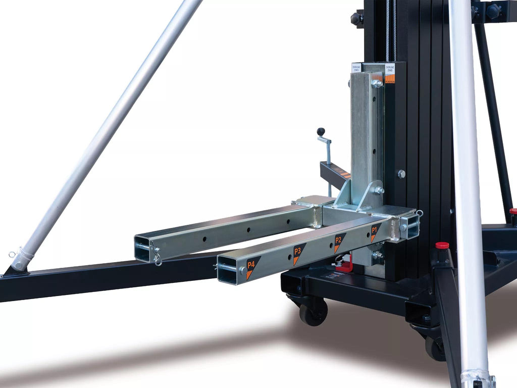 LoadSense system FANTEK Spain Front Loading Lifting Line Array Systems Tower Min Height: 5.62 Feet - Max Height: 16.33 Feet
