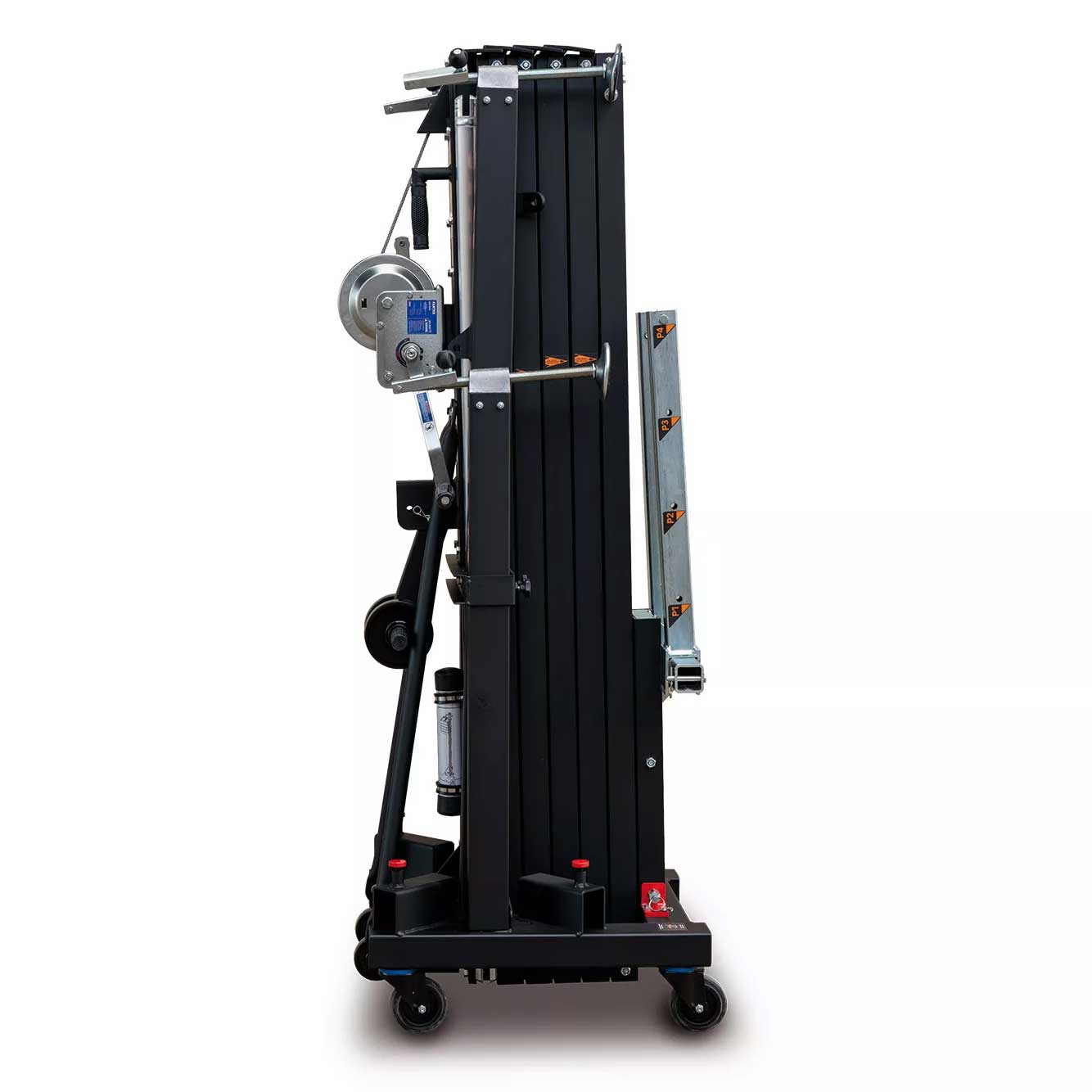 FANTEK Spain Compact Front Loading Lifting Line Array Systems Tower 728 lbs Cap Max Height 19.52ft Incl Line Array Adapter New