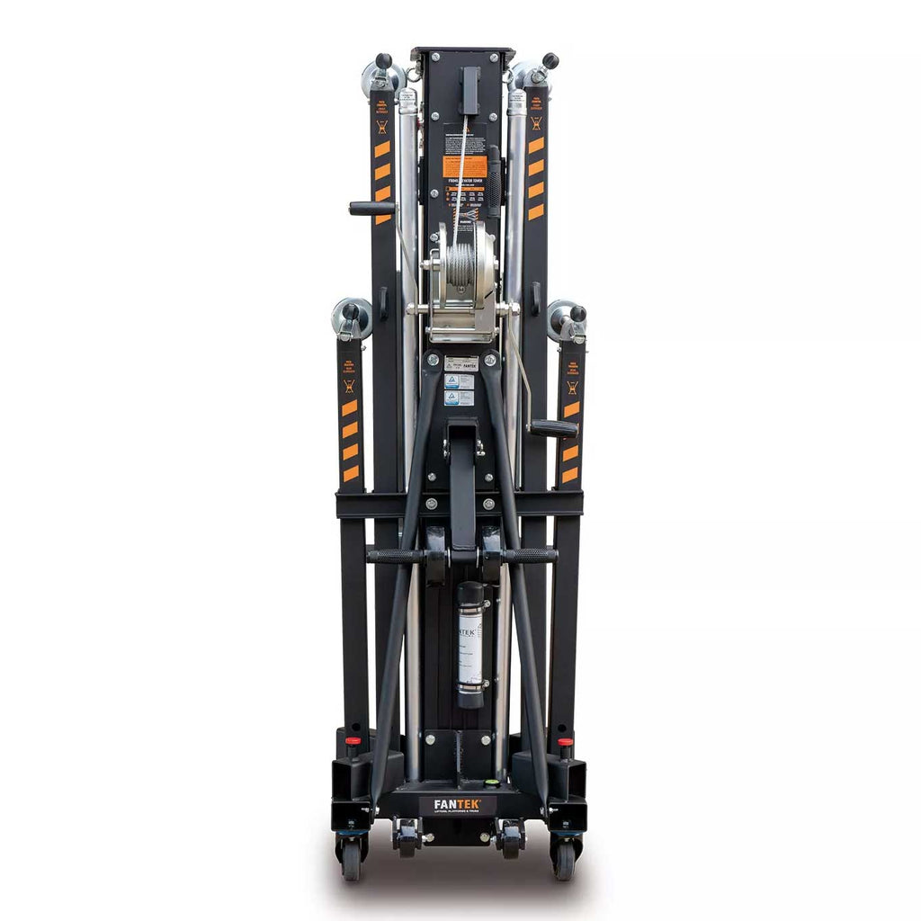 FANTEK Spain Compact Front Loading Lifting Line Array Systems Tower 728 lbs Cap Max Height 19.52ft Incl Line Array Adapter New