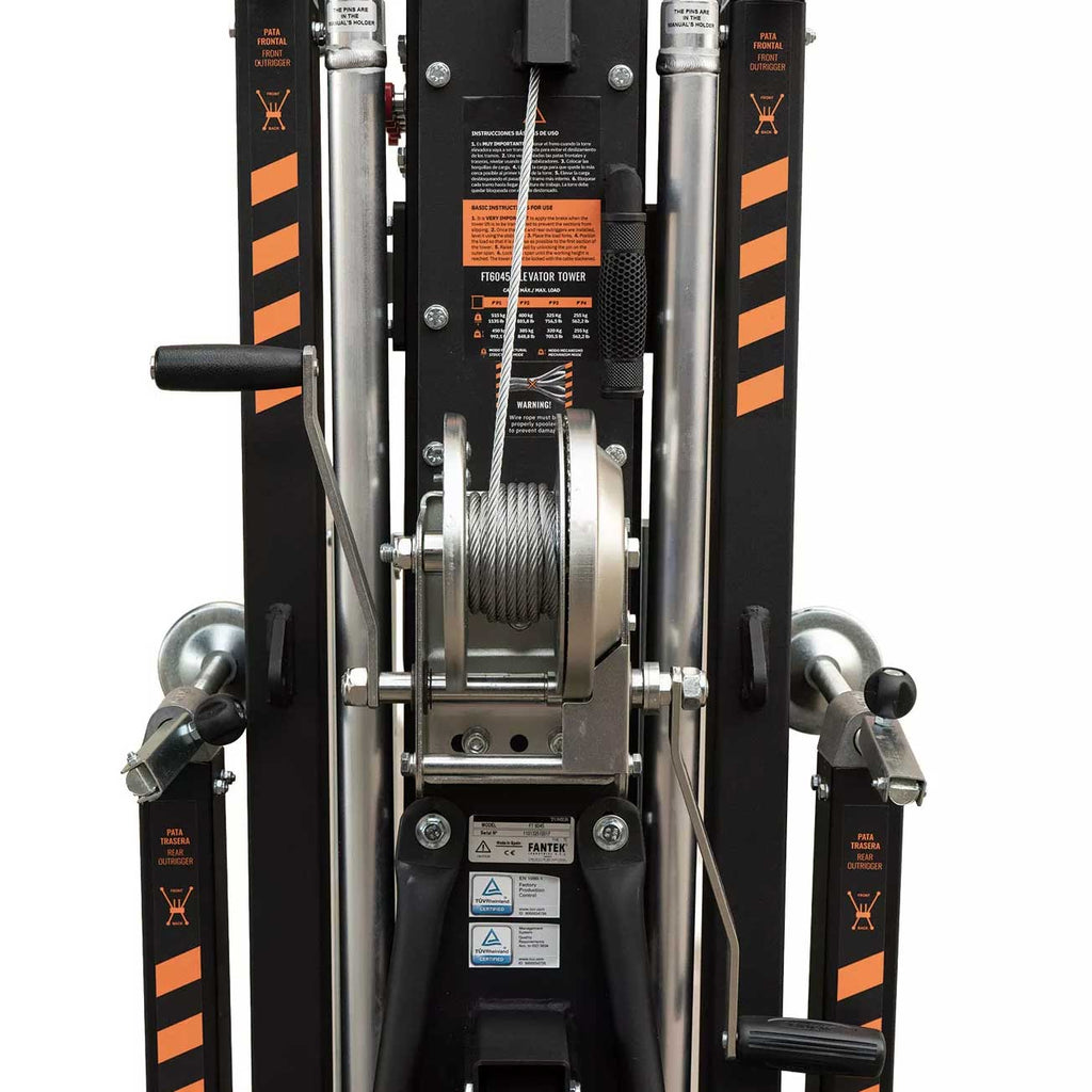 FANTEK Spain Compact Front Loading Lifting Line Array Systems Tower 728 lbs Cap Max Height 19.52ft Incl Line Array Adapter New