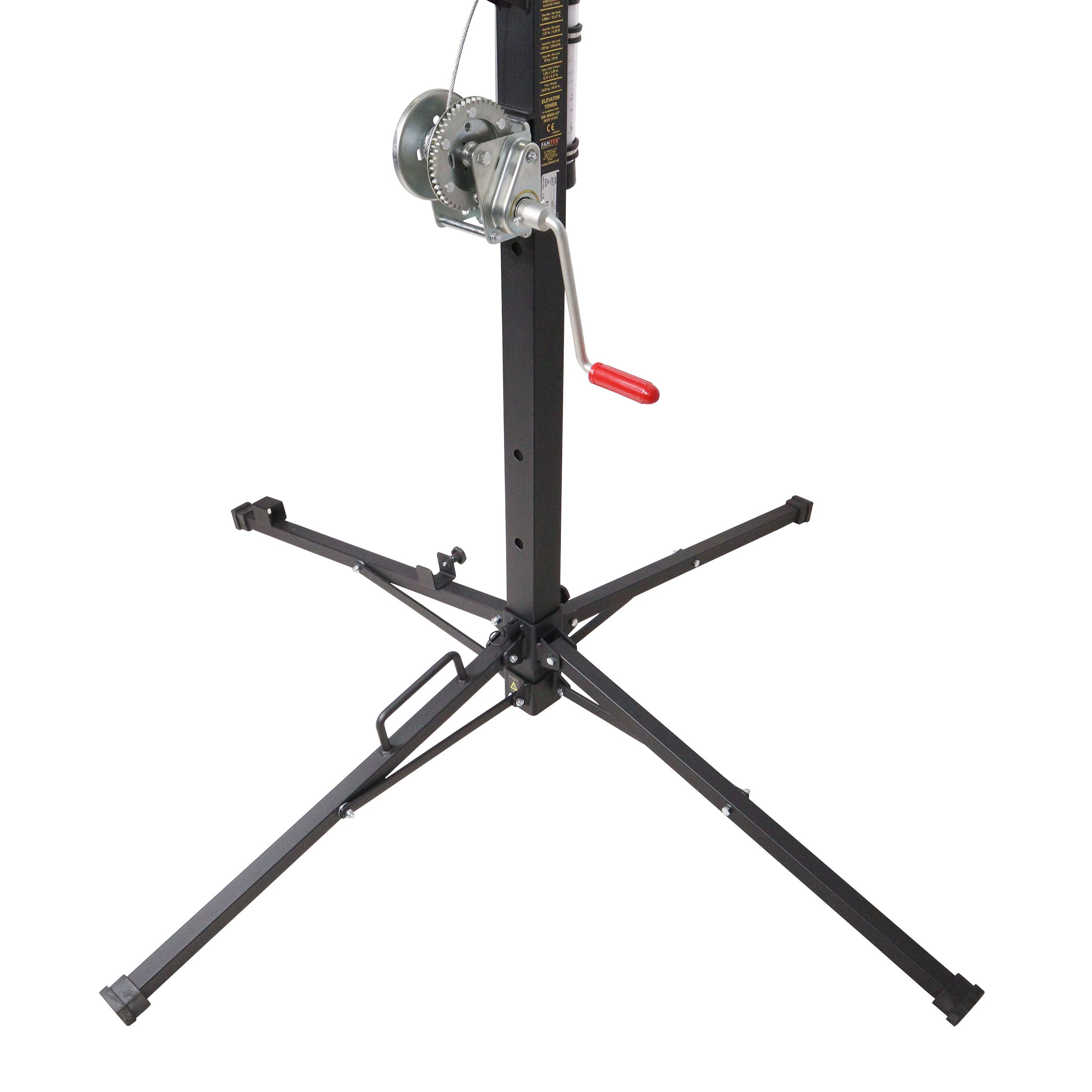 Top Loading Truss Lifting Tower - Capacity 220 lbs Max Height 12.47 ft - Made in Spain by Fantek