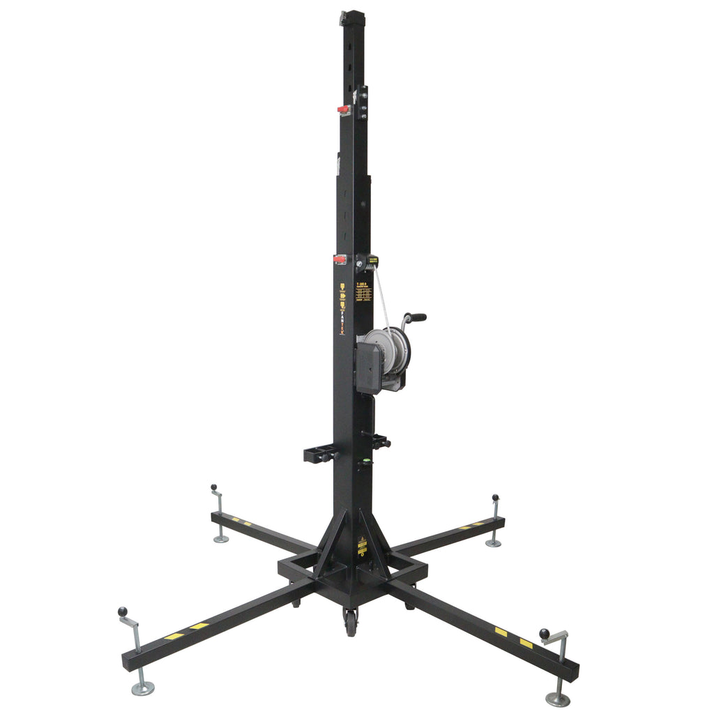 Top Loading Lifting tower - Capacity 496 lbs Max Height 17 ft - Made in Spain by Fantek