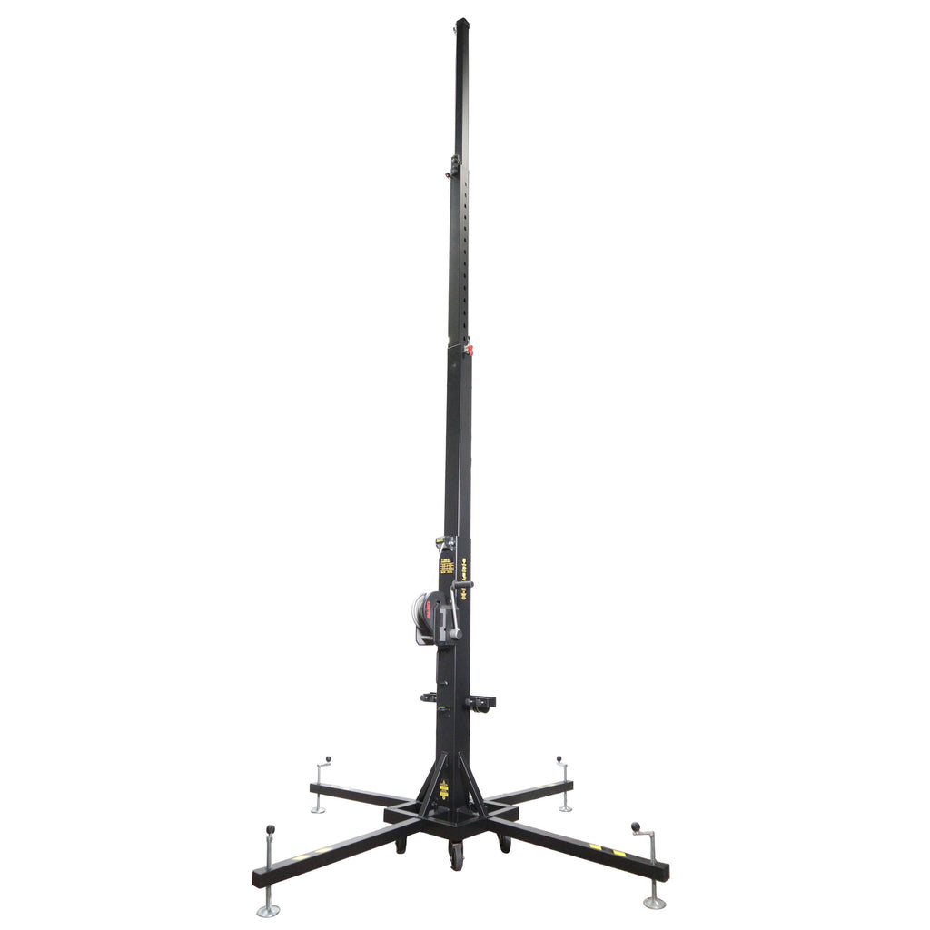 Top Loading Lifting tower - Capacity 496 lbs Max Height 17 ft - Made in Spain by Fantek