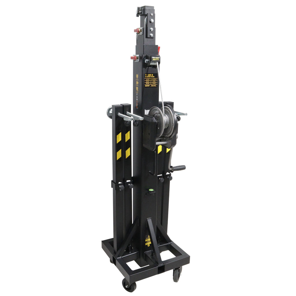 Top Loading Lifting tower - Capacity 496 lbs Max Height 17 ft - Made in Spain by Fantek