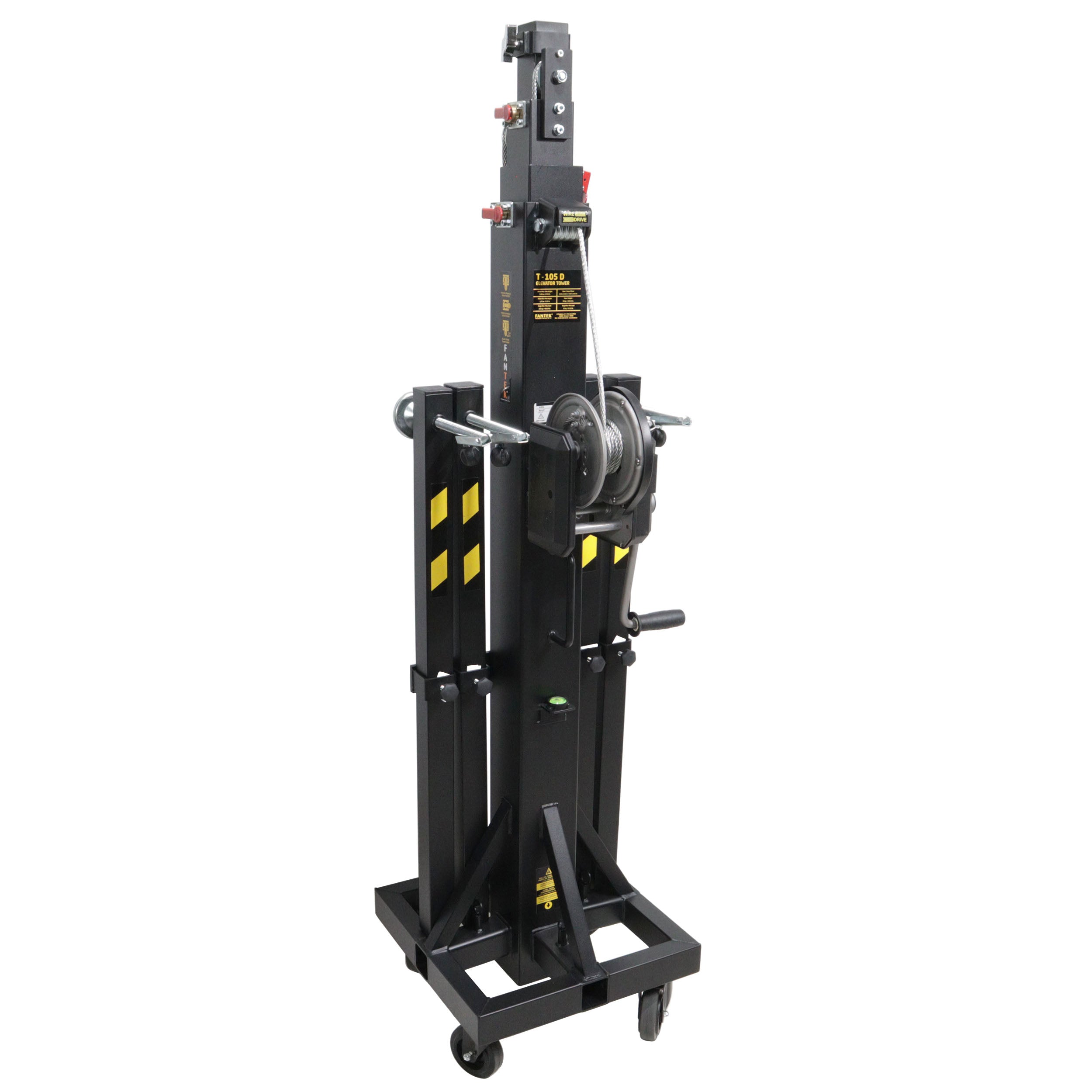 Top Loading Lifting tower - Capacity 496 lbs Max Height 17 ft - Made in Spain by Fantek