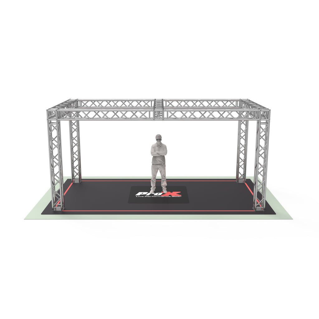 F34 Trade Show Display Booth Truss System – 19 x 10 x 9 Ft