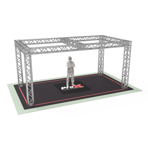 F34 Trade Show Display Booth Truss System – 19 x 10 x 9 Ft