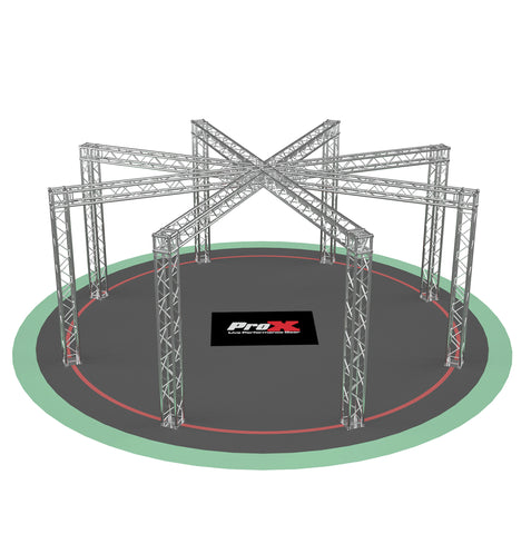 F34 Spider Trade Show Display Booth Truss System – 9 x 22 Ft.