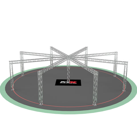 F34 Spider Trade Show Display Booth Truss System – 9 x 38 Ft.