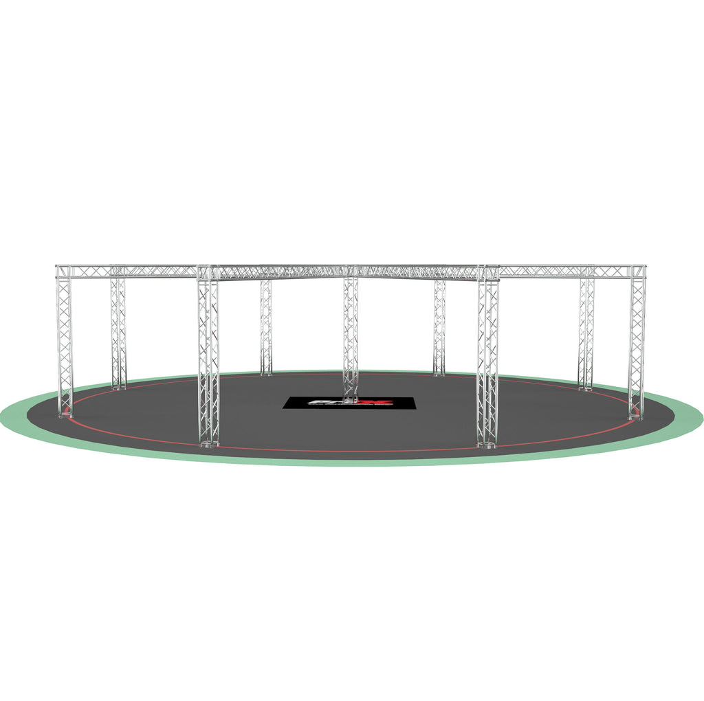 F34 Spider Trade Show Display Booth Truss System – 9 x 38 Ft.