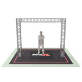 Goal Post Truss System - 11.75 Ft W x 9.20 Ft H - Light Duty DJ Truss