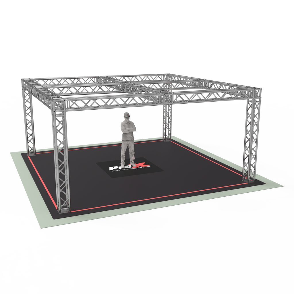 F34 Trade Show Display Booth Truss System – 19 x 19 x 9 Ft.