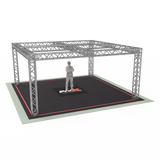 F34 Trade Show Display Booth Truss System – 19 x 19 x 9 Ft.