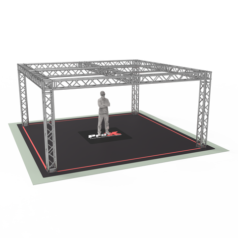 F34 Trade Show Display Booth Truss System – 19 x 19 x 9 Ft.