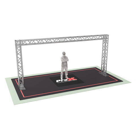 Goal Post Design - Actual Size: 19.75 ft W X 9.20ft H - 2mm Heavy Duty Truss
