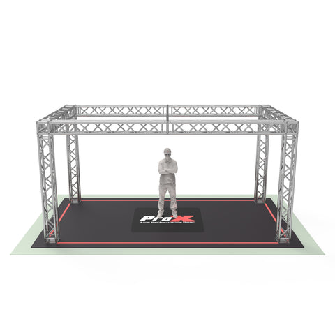 F32 Trade Show Display Booth Truss System – 18 x 10 x 9 Ft