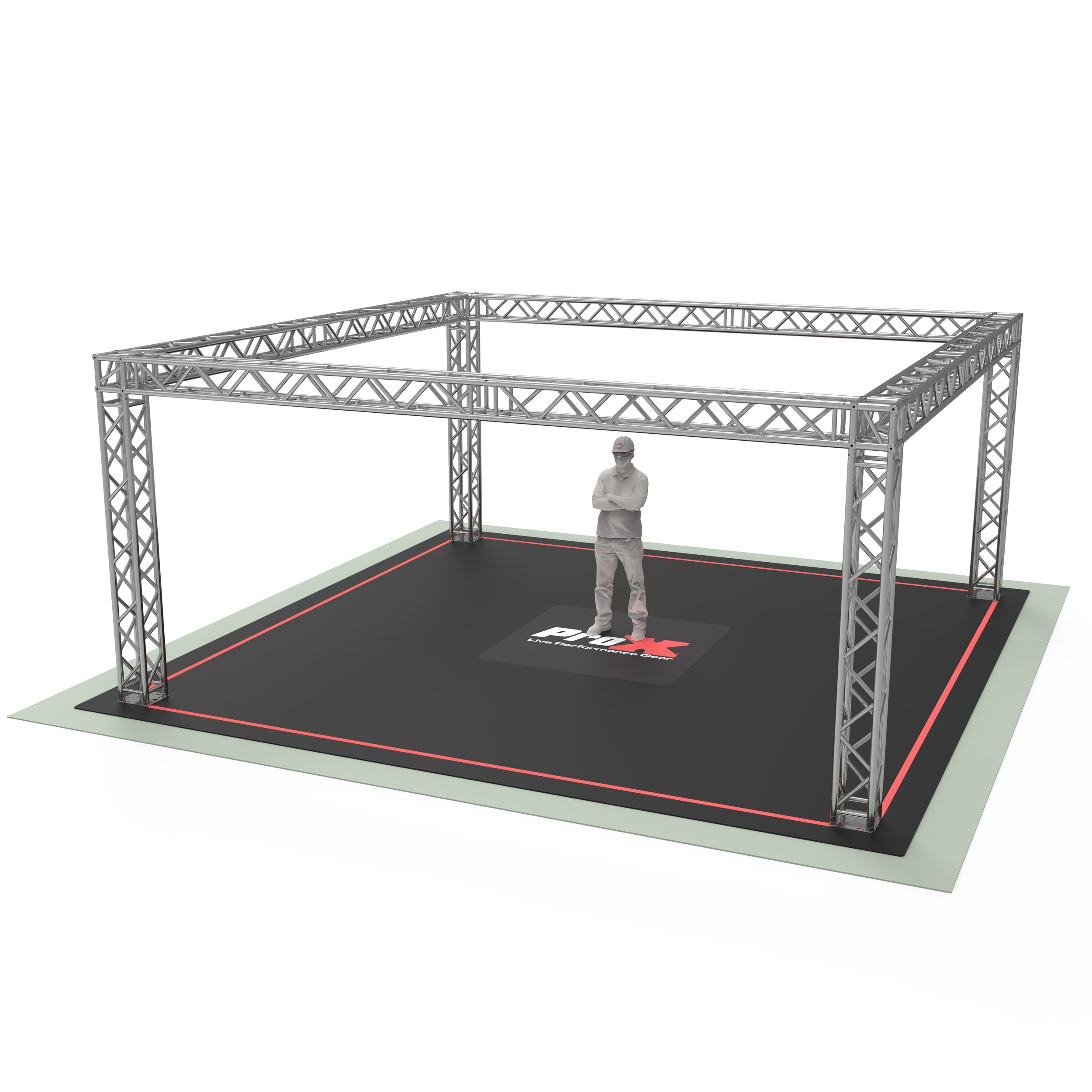 F34 Trade Show Display Booth Truss System – 20 x 20 x 9 Ft.