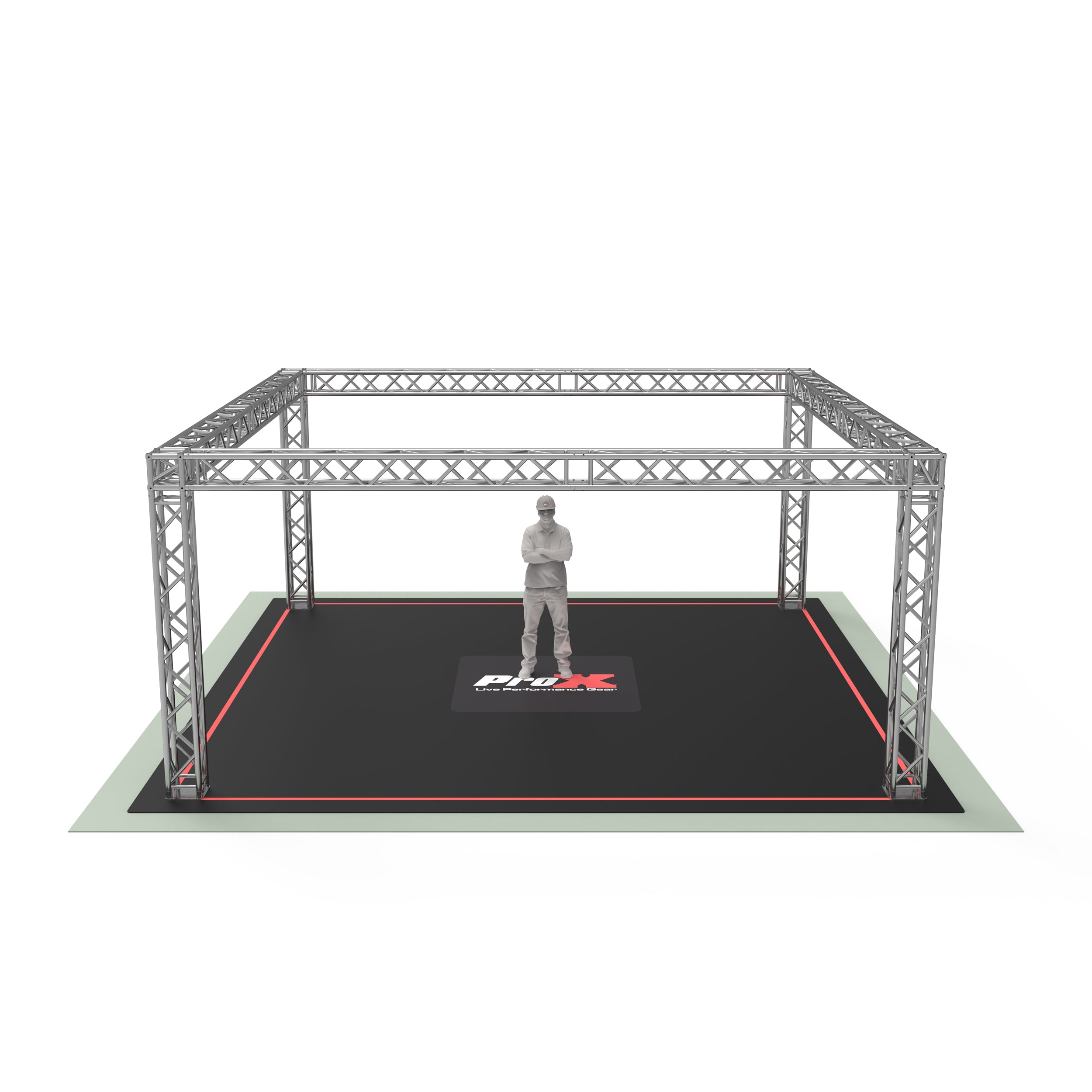 F34 Trade Show Display Booth Truss System – 20 x 20 x 9 Ft.