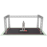 F34 H-Shaped F34 Trade Show Display Booth Truss System - 20 x 9 x 9 Ft