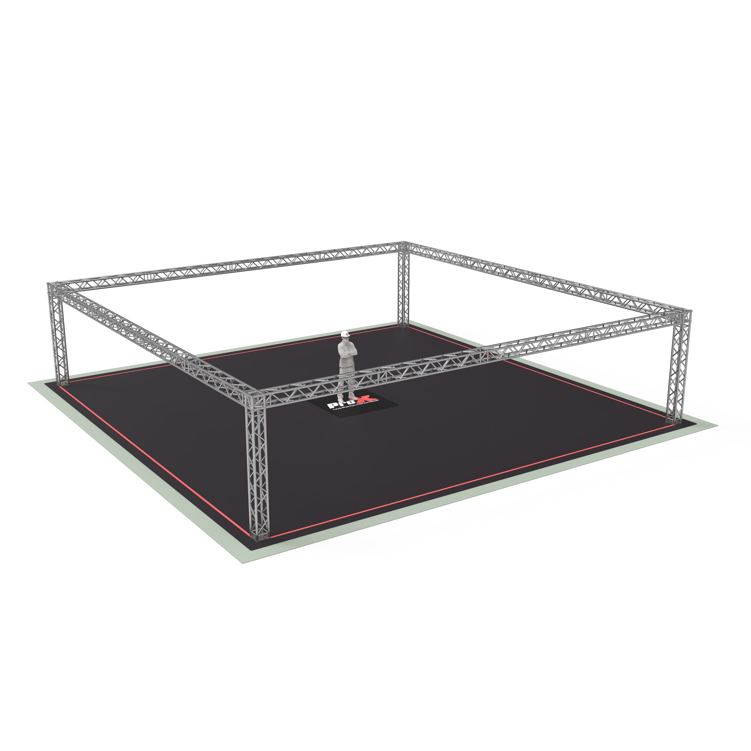 F34 Trade Show Display Booth Truss System – 40 x 20 x 9 Ft.