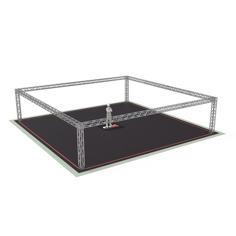 F34 Trade Show Display Booth Truss System – 40 x 20 x 9 Ft.