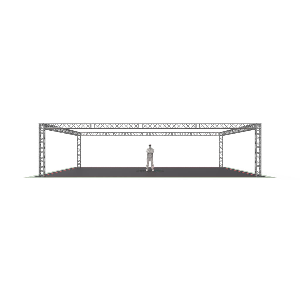 F34 Trade Show Display Booth Truss System – 40 x 20 x 9 Ft.