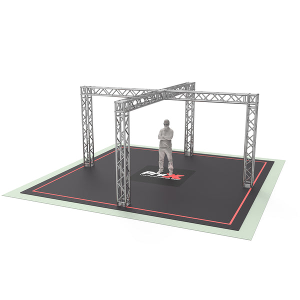 F34 Trade Show Display Booth Truss System – 19 x 19 x 9 Ft.
