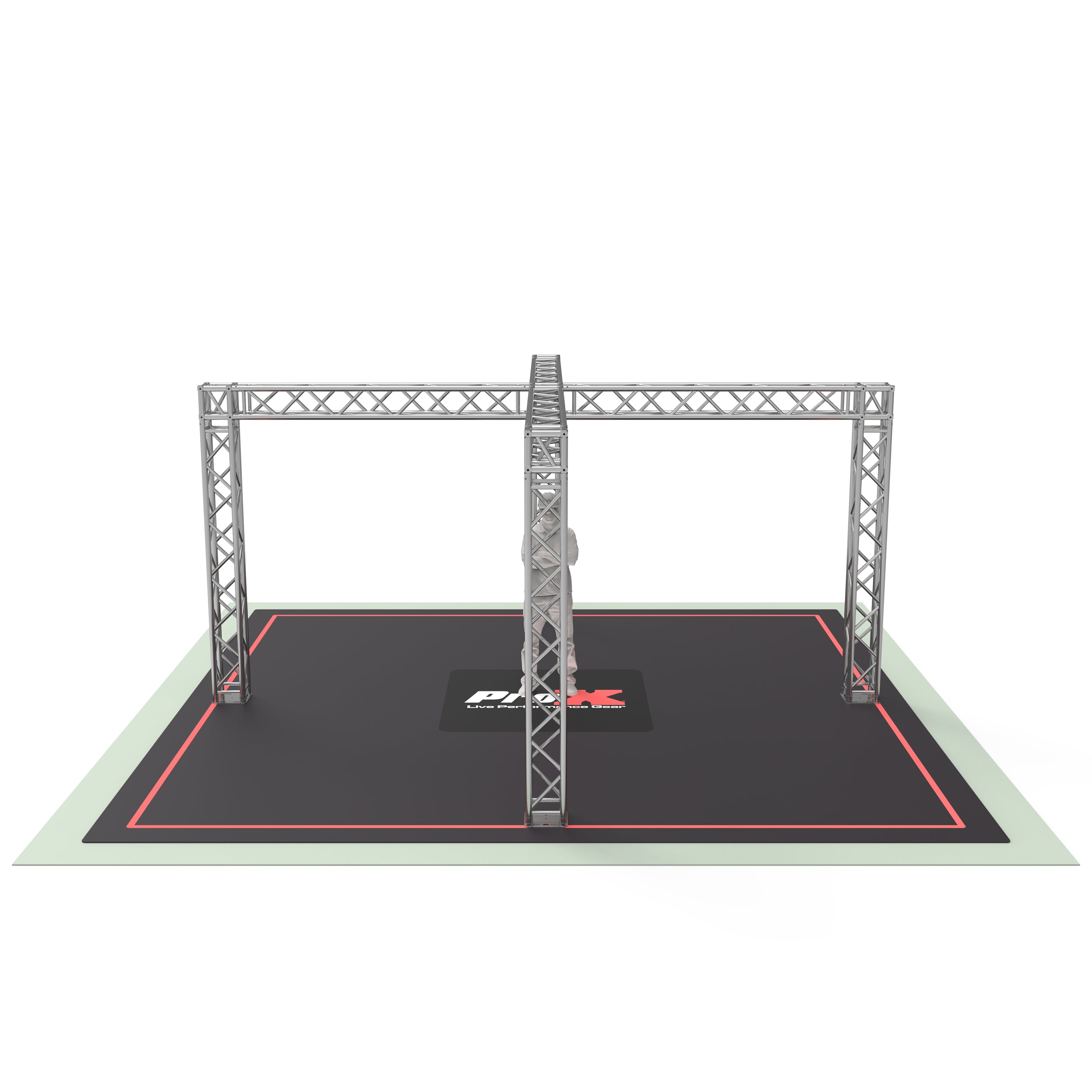 F34 Trade Show Display Booth Truss System – 19 x 19 x 9 Ft.