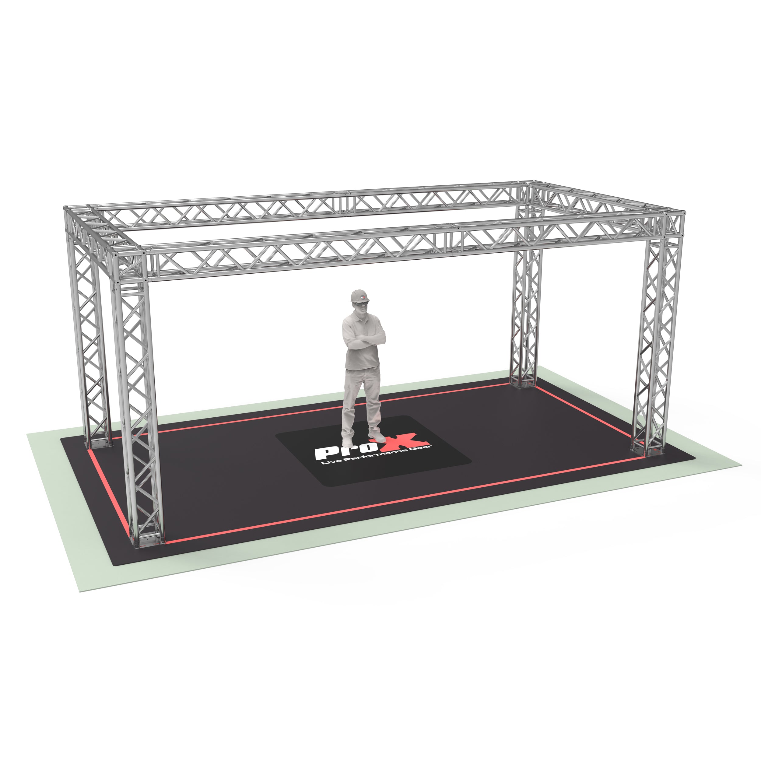 F34 Trade Show Display Booth Truss System – 20 x 10 x 9 Ft