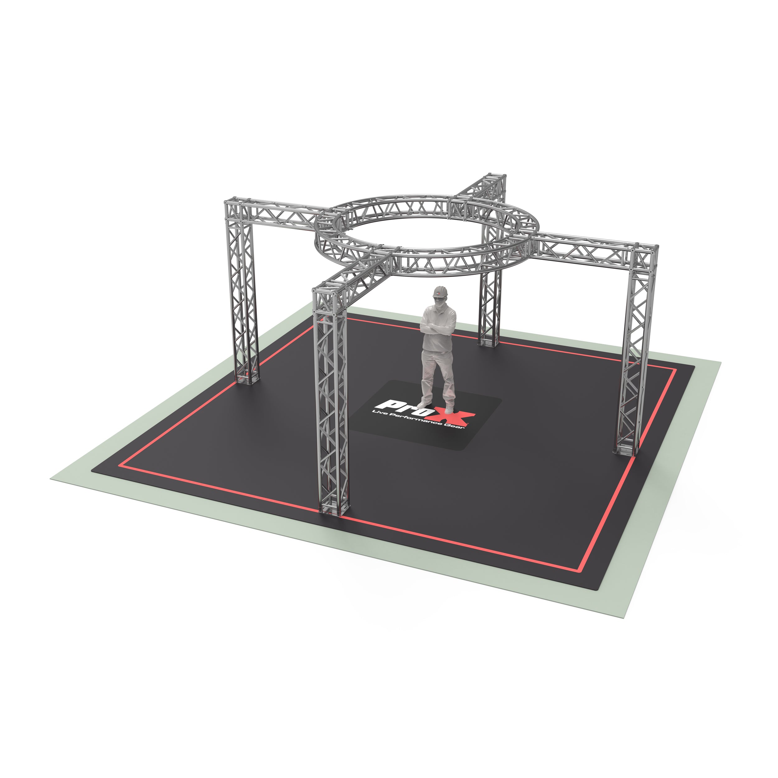 F34 Trade Show Display Booth Truss System – 20 x 20 x 9 Ft.