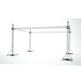 ProX Direct XTP-GS404023 Stage Roofing System 40'W x 40'L x 23'H Includes 4 Chain Hoists