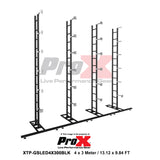 LED Video Display Panel Ground Support System Package 4M/13.12FT Width x 3M/9.84FT Height in Black