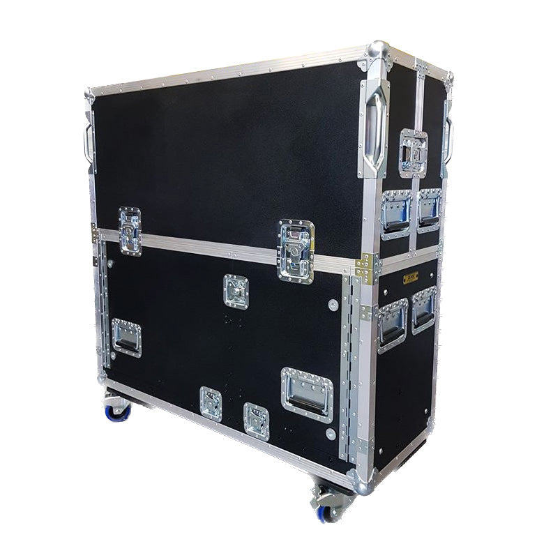 Avid Venue S6L-24C Flip-Ready Hydraulic Console Easy Retracting Lifting 2x 2U Rack Space Detachable Case by ZCASE