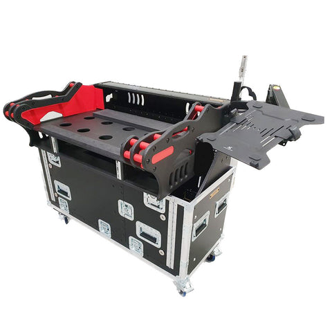 Allen and Heath AVANTIS Flip-Ready Hydraulic Console Easy Retracting Lifting 2U Rack Space Detachable