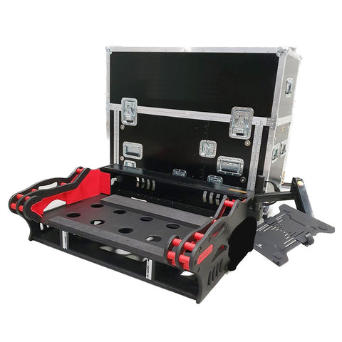 Allen and Heath AVANTIS Flip-Ready Hydraulic Console Easy Retracting Lifting 2U Rack Space Detachable