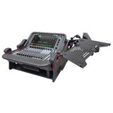 Allen and Heath AVANTIS SOLO Flip-Ready Hydraulic Console Easy Retracting Lifting Detachable w/ 2U Rack Space Case by ZCASE
