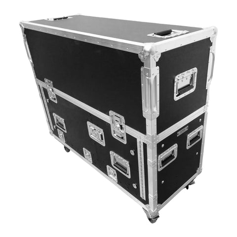 Allen and Heath DLive S5000 Flip-Ready Hydraulic Console Easy Retracting Lifting 2U Rack Space Detachable Case by ZCASE